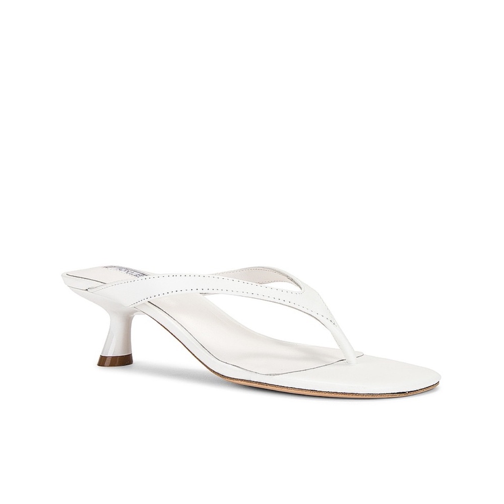 Tony Bianco White Strappy Heels